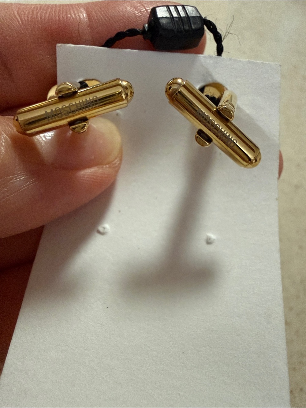 Moschino cufflinks - Picture 3 of 5